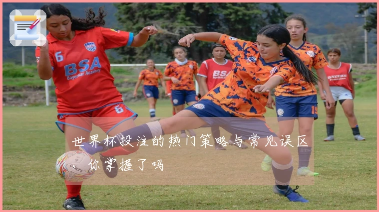 世界杯投注的热门策略与常见误区，你掌握了吗